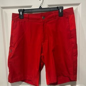The North Face Men's Vibrant Red Athletic Shorts